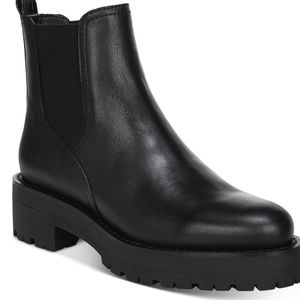 Sam Edelman Black Leather  Boot